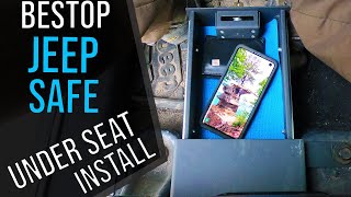 Jeep Bestop Under Seat Safe INSTALL