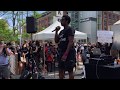 Guelph politico  spoken word performance 3 at guelph solidarity march