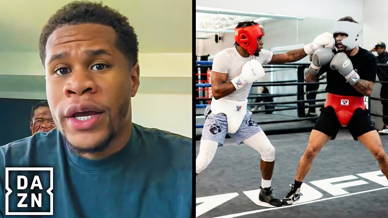 «Кейшон его уделал!» Девин Хейни слил в сеть видеозапись спарринга Шакура Стивенсона с Кейшоном Д...