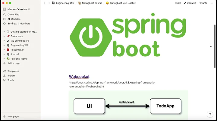 Websocket bằng Java Springboot framework, và Postman để test nhanh