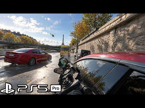INSANE Cartels Shootout In PARIS Vs Police (PS5 Pro) CoD MW4 Paris Mission Gameplay 4K 60FPS