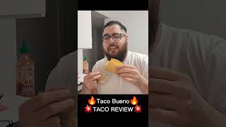 Trying Taco Bueno 🔥🌮