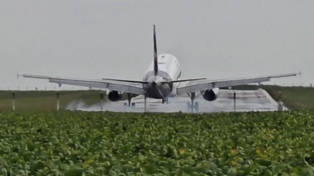 Airbus A319 e A320neo no Aeroporto de Sinop, Mato Grosso - LATAM e Azul.