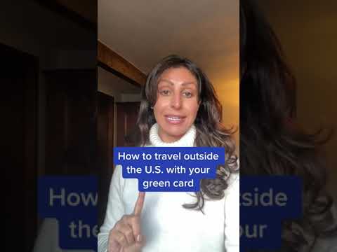 #Shorts - How to travel outside the U.S. with your green card