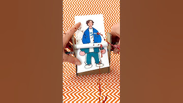 Making DIY Paper Craft Tansformation with Gi-hun by Squid Game 2🧩#squidgame #squidgame2 #papercraft