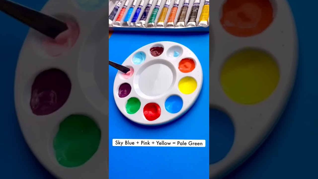 💡Awesome tricks to Make more colorl!make 7 color using 3 color