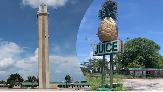 Florida Roadside Attractions & Abandoned Places - Lake Placid Tower - Town of Murals & Caladiums