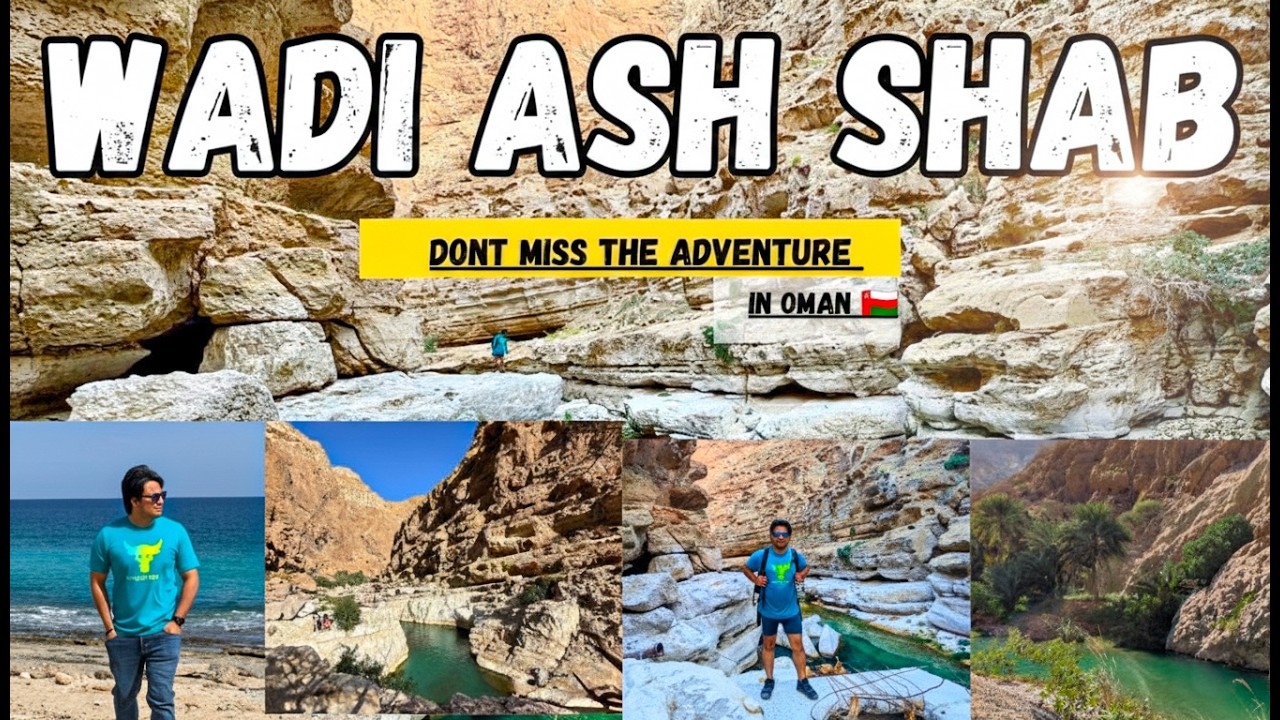 Wadi Ash Shab: The ULTIMATE Paradise | Day Trip from Muscat | Oman’s Adventure #muscat #wadiashshab