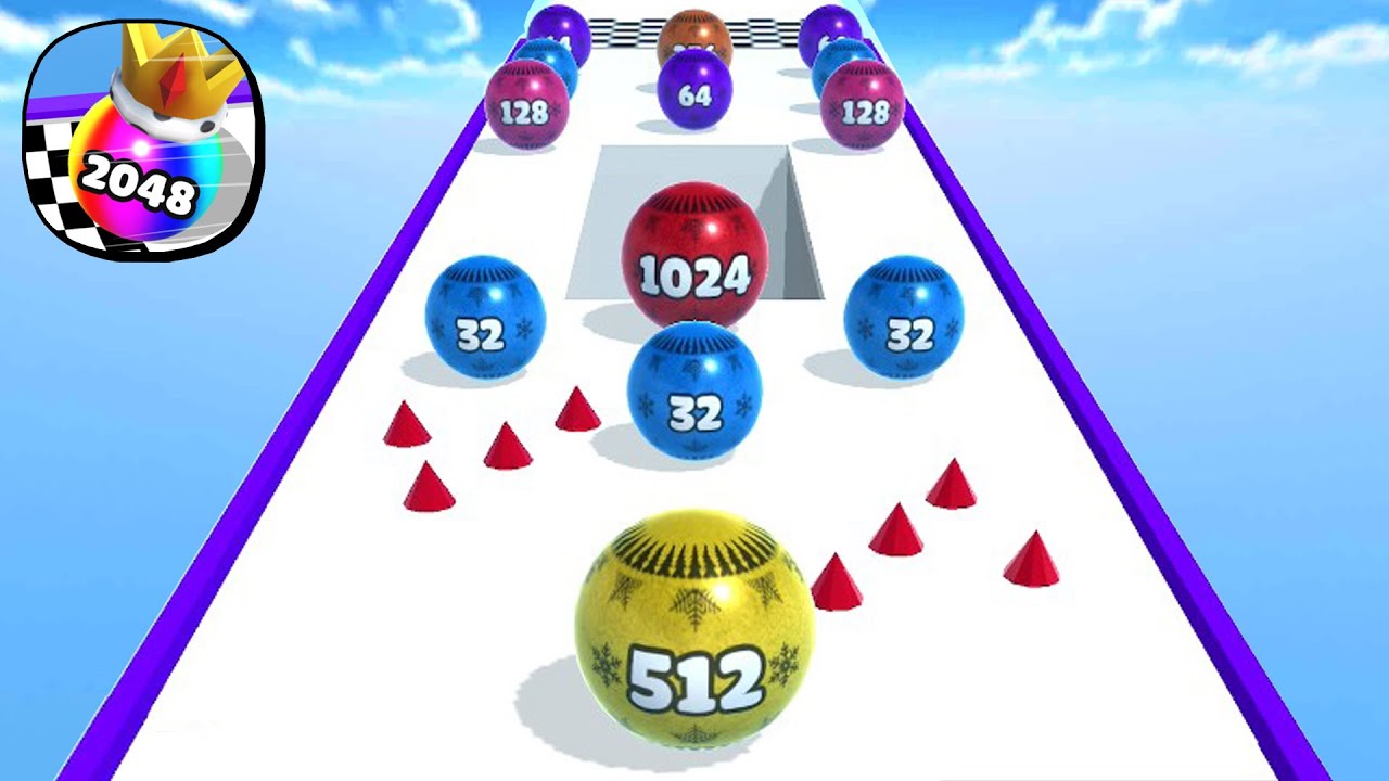 Ball Merge 2048 - All Levels Ball Gameplay Android, iOS ( Level 6289 - 6298 )