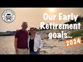 Our early retirement and wanderlust goals for 2024