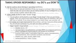 VA Patient Information Guide on Opioids for Chronic Pain July 2014