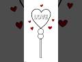 Love lollipop 🍭 #drawingforkids #shorts