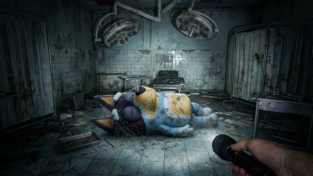 They FOUND the BLUEY Characters in an ABANDONED Hospital!!