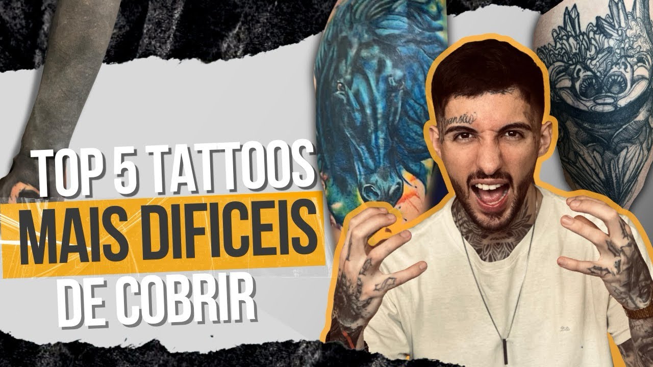 AS 5 PIORES TATTOOS QUE EU JÁ COBRI!