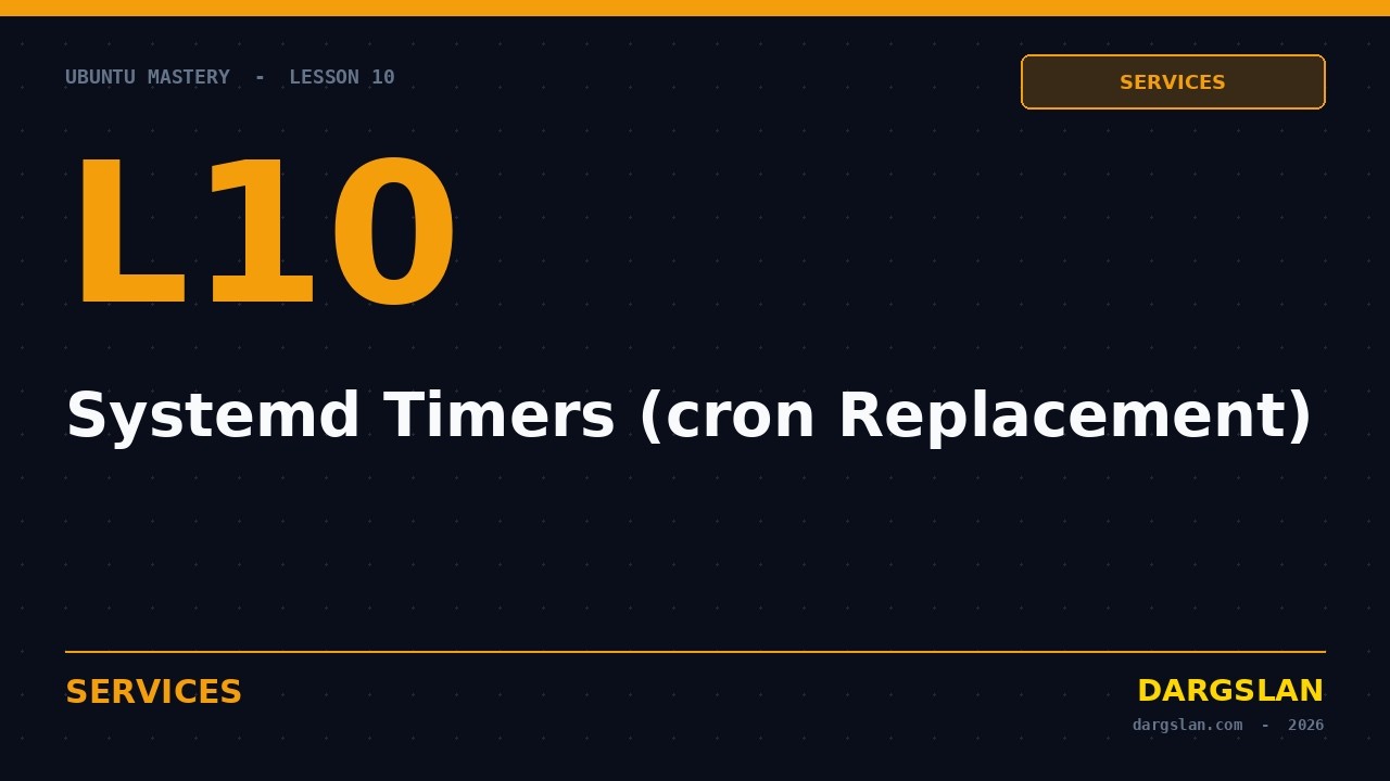 Replacing Cron with Systemd Timers: A Technical Guide