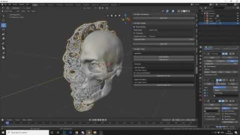 Blender 28 Tutorial Utilizing the By Gen addon for an organic mesh