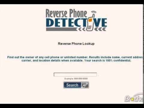 find reverse phone number