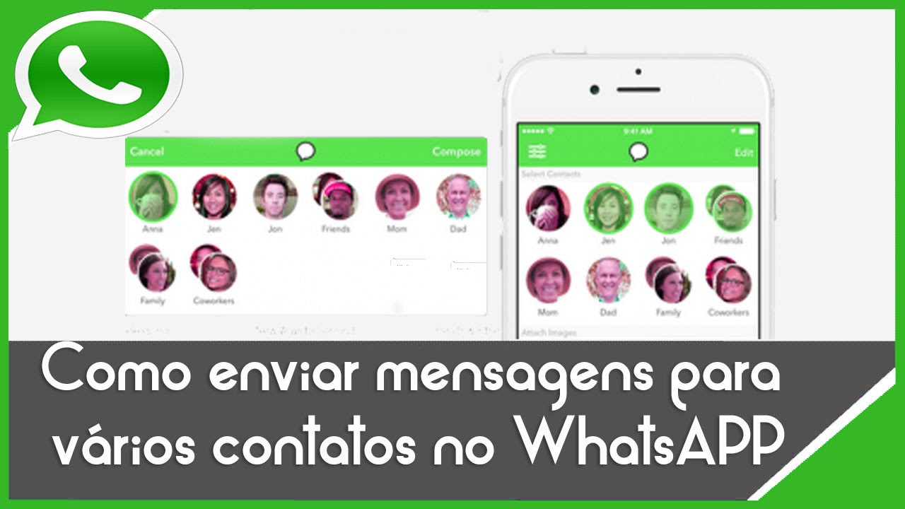 Como enviar mensagens para vários contatos no Whatsapp-#7 Dica Whatsapp ...