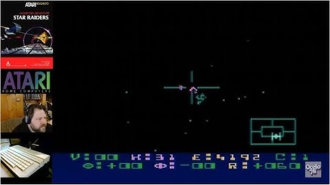 Star Raiders - Atari 8-bit home computers -  Warrior difficulty complete! - NO SHIELDS!