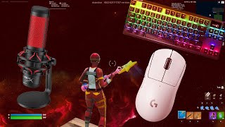 Steelseries Apex Pro ASMR Chill🤩 Satisfying Gameplay🏆Satisfying Keyboard Fortnite 240 FPS 4K