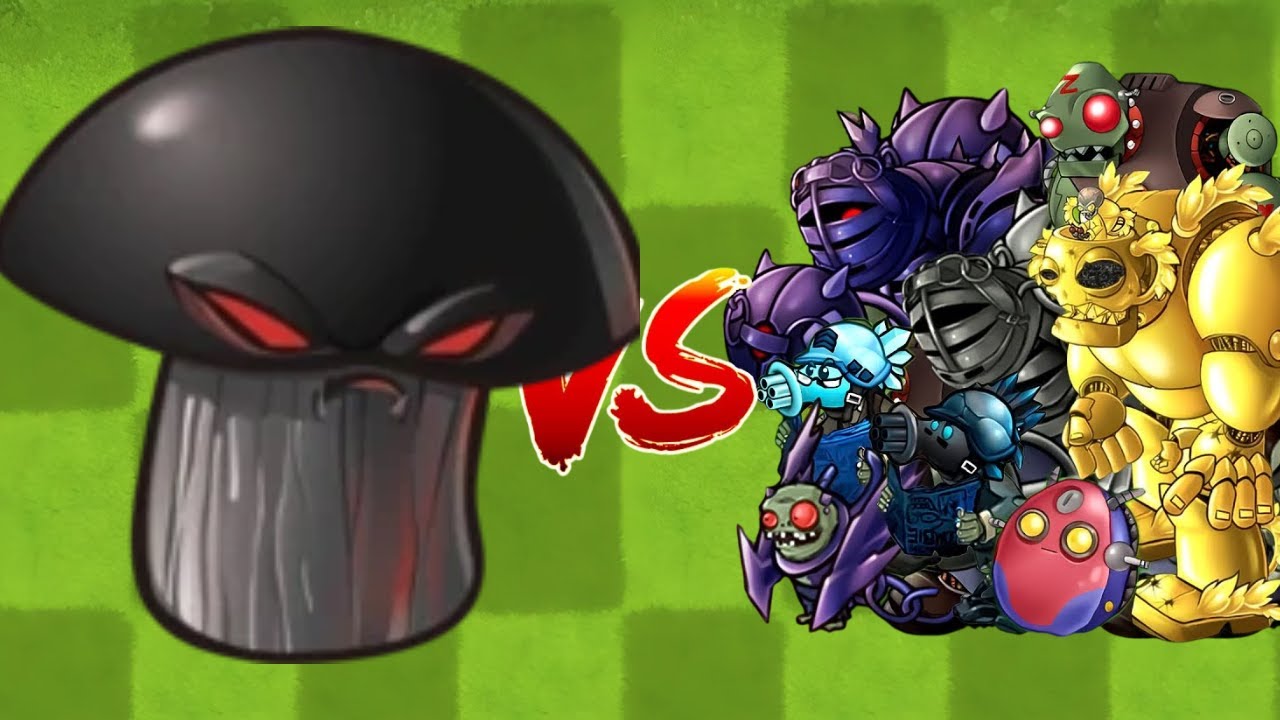 Pvz 1 Fusion Challenge | 30 Plants Fusion Doom-Shroom vs Zombies Random ...