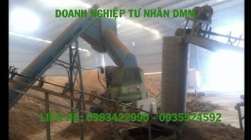 Dây chuyền máy sấy mùn cưa công suất 1,5 Tấn/h