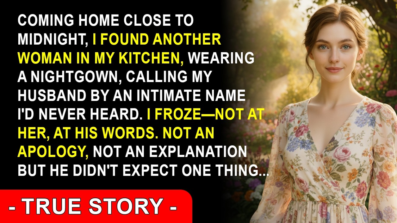 At Midnight, I Found My Husband’s Mistress in a Nightgown in My House—I Froze at the First Words He…