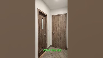 Cửa gỗ nhựa Composite hàng nhập khẩu