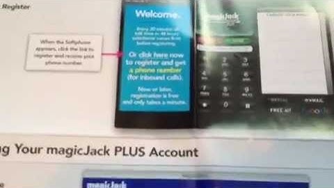 Magic Jack Plus Install Set Up and Activate