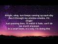 Marino I M Doing Fine Lyrics Marino I M Doing Fine Lyrics