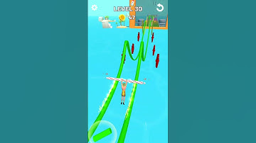 stunt rails game level 30#shorts