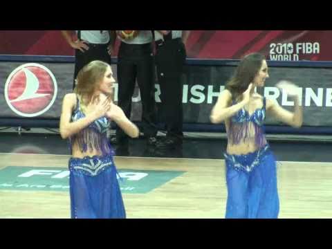 Dum Tek Tek dance at Turkey-Slovenia game