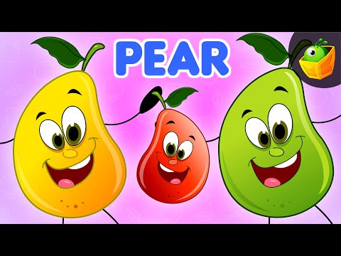 Pear Song | Fruit Song | Red Yellow Green