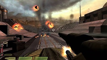 Quake 4 P4 (Hover Tanks Smashing Spiders)