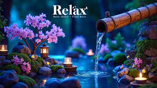 Soothing Piano with Gentle Water Sounds 🌿 Relieves Stress, Calm Anxiety \u0026 Depression, Deep Sleep