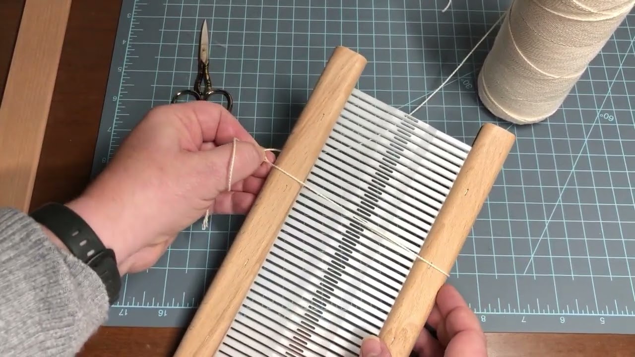 Изготовление ремизок для жесткого ткацкого станка.