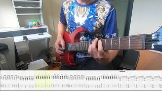 The Offspring - Have You Ever (guitar cover) with rolling tabs