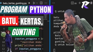 program sederhana python ( batu, kertas, gunting)