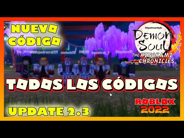 🔥TODOS los CODIGOS de DEMONFALL 🔥 Update 3.0 🔥 ABRIL 2022🔥 Códigos de  Roblox activos y actualizados 