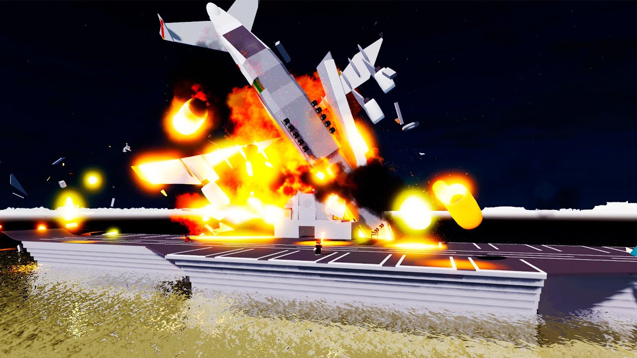 Simulador de acidente de avião realista (mas nem tanto)