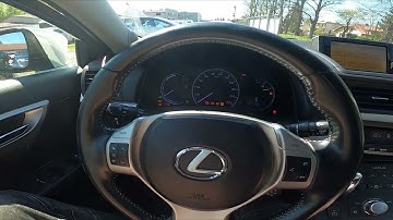 How to Change Measurement Units in Lexus CT ( 2010 – 2021 ) - Switch Between MPH and KMH