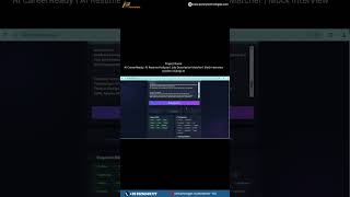 AI CareerReady  AI Resume Analyzer  Job Description Matcher  Mock Interview System  Django AI