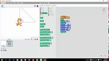 Lập trình Scratch -  Bài 4 Hướng dẫn, cách vẽ hình vuông, hình tam giác - Tin 8