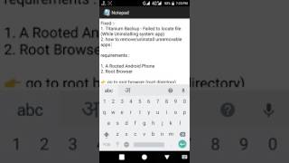 Fix Titanium Backup - failed to locate file (system app uninstalling)/delete unremovable app screenshot 4