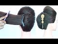 easy french roll hairstyle using banana clutcher || french twist || french bun || summer hairstyles