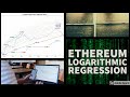 Ethereum price prediction based on logarithmic regression