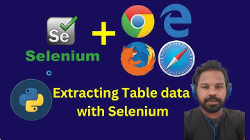 How to Scrape Data from HTML Table and Save it to CSV with Selenium and Pandas | Python Tutorial