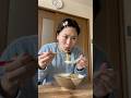 実家の朝ごはんシリーズ🍚にゅうめんです。#朝ごはん #モッパン #shorts