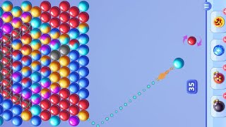 20 minutes daily to sharp your brain Bubble Shooter Gameplay #USA #pUZZLEbALL #challenge #gameplay screenshot 5