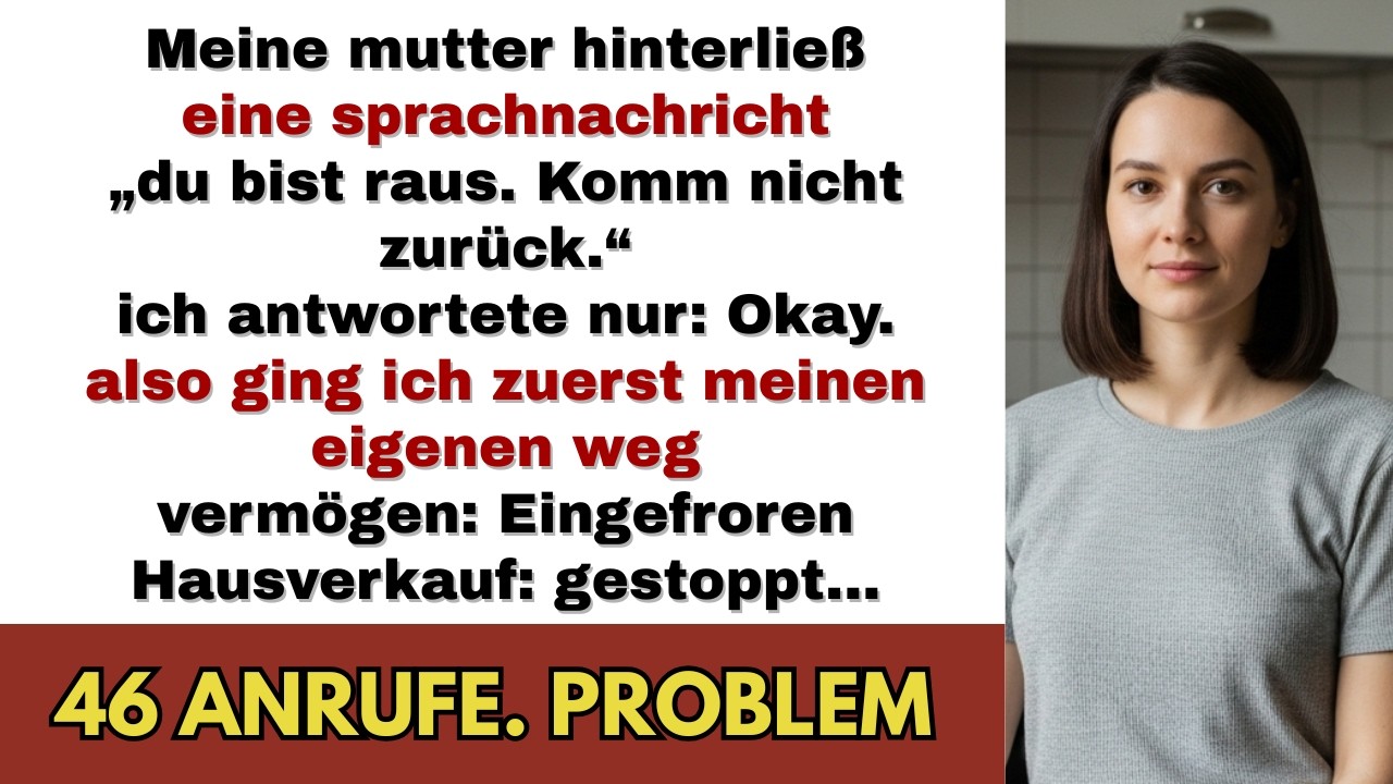 Als meine Mutter mich ausschloss, stoppte ich alles, was sie zusammenhielt…